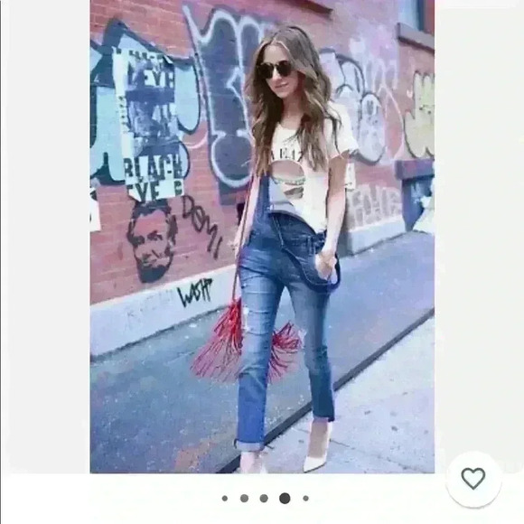 Black Orchid Los Ángeles Denim Overalls Size 28 - Picture 15 of 15